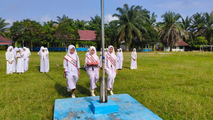 MTsN 5 Tebo Kembali Laksanakan Upacara Rutin Setiap Senin Pasca Libur Idul Fitri 1447 H