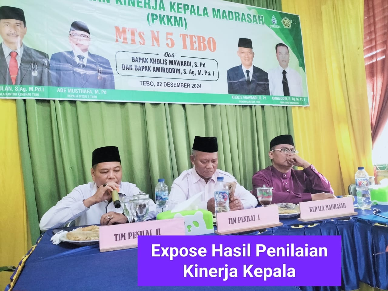 PKKM MTSN 5 TEBO DIGELAR DI RUANG RAPAT KEPALA MADRASAH