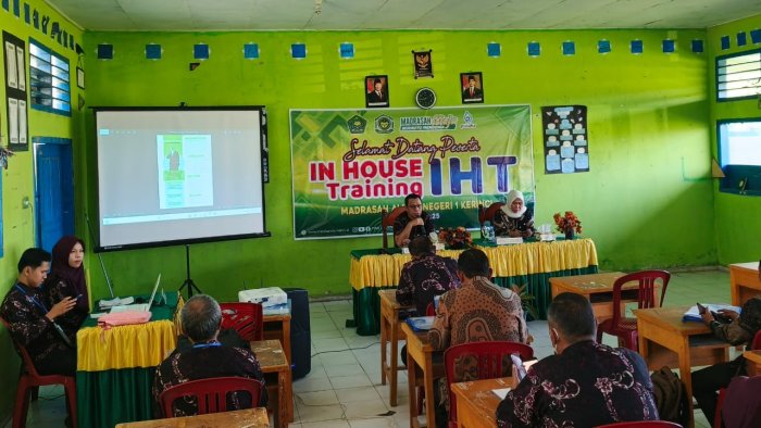 IHT Hari Kedua Fokus Penguatan Pembelajaran Mendalam untuk Guru MAN 1 Kerinci