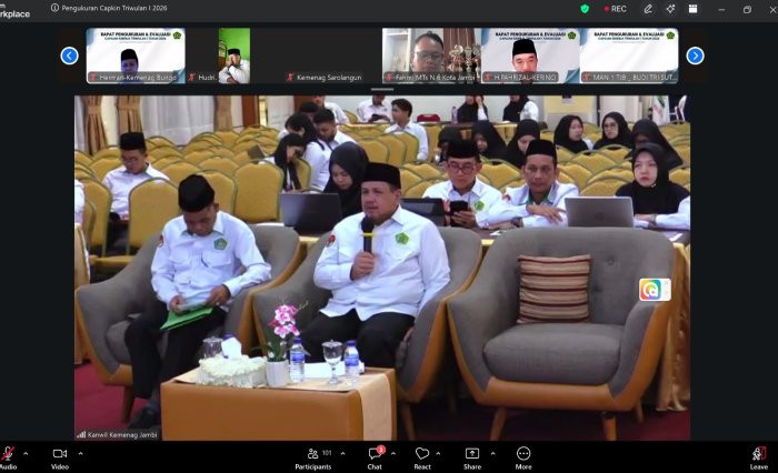 Kepala MAN 1 Kerinci Ikuti Evaluasi Kinerja Triwulan I 2026, Komitmen Tingkatkan Kinerja Madrasah Kepala MAN 1 Kerinci Ikuti Evaluasi Kinerja Triwulan I 2026, Komitmen Tingkatkan Kinerja Madrasah