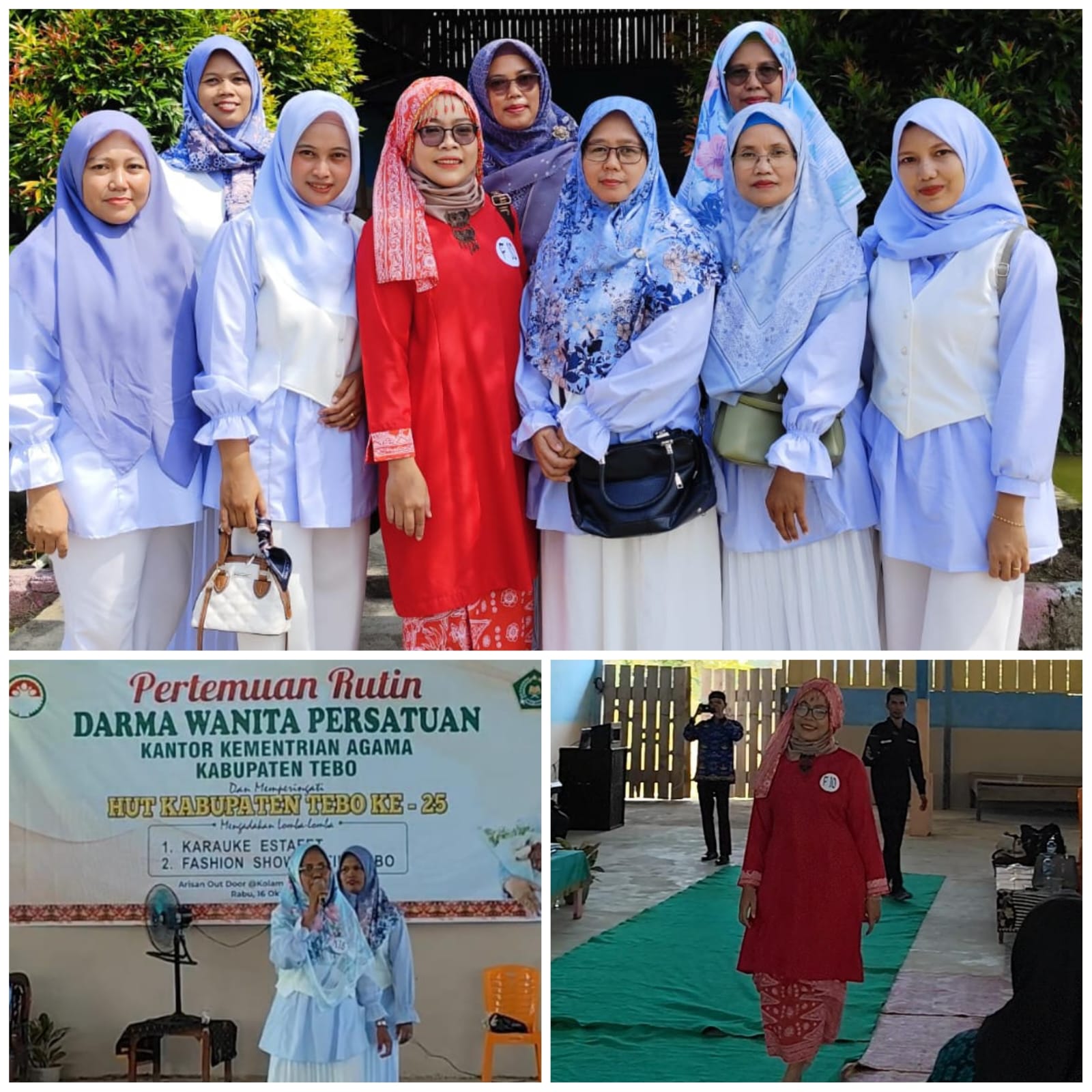 Kegiatan Seru Bersama DWP Kantor Kementerian Agama Kabupaten Tebo