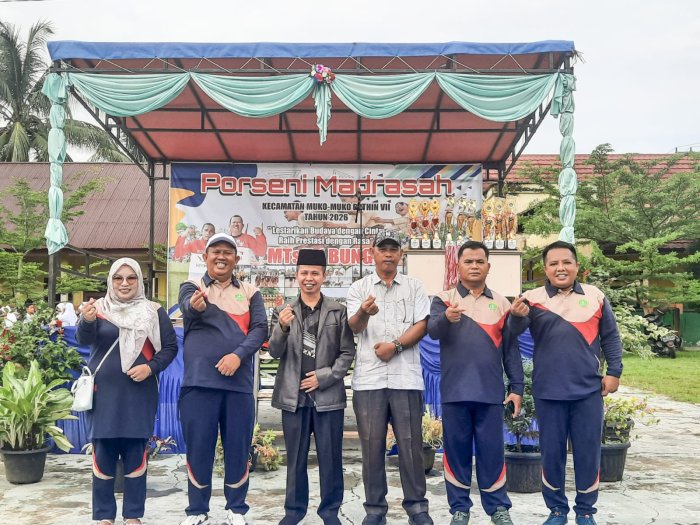 PORSENI MTsN 1 Bungo 2026 Resmi Dibuka, Ka. Kemenag Bungo Ajak Lestarikan Permainan Tradisional