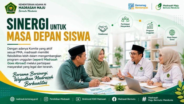 Peran Komite dan Orang Tua Dukung Sukses Siswa Madrasah