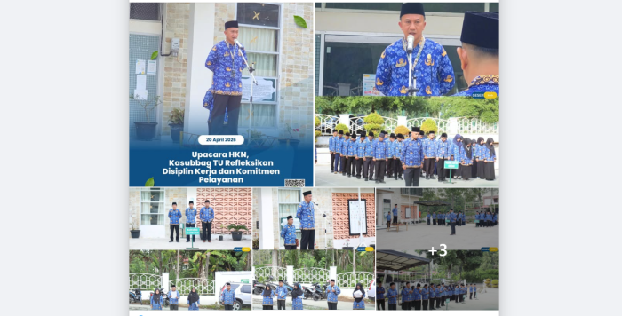 Kepala MAN 1 Kerinci Hadiri Apel Hari Kesadaran Nasional di Kemenag Kerinci Kepala MAN 1 Kerinci Hadiri Apel Hari Kesadaran Nasional di Kemenag Kerinci