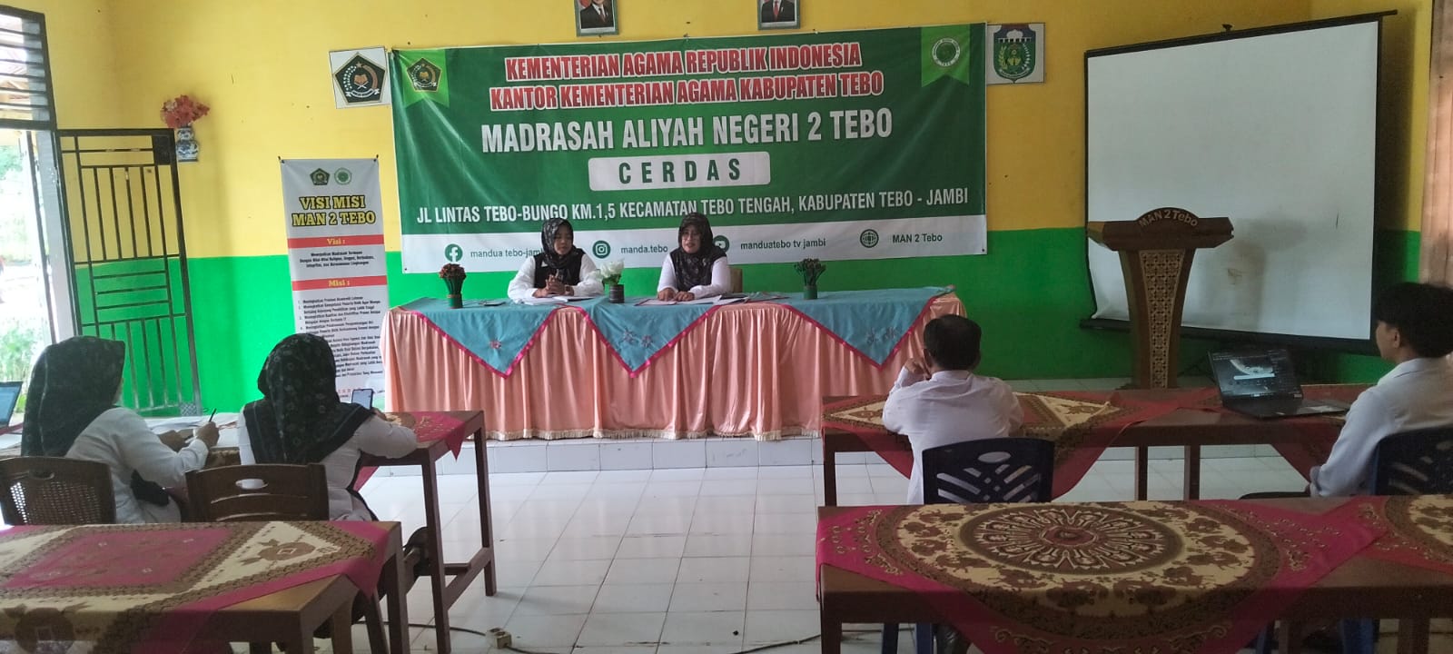PANITIA UM : MAN 2 TEBO GELAR PERSIAPAN AKHIR DAN PEMANTAPAN UM 2025 PANITIA UM : MAN 2 TEBO GELAR PERSIAPAN AKHIR DAN PEMANTAPAN UM 2025