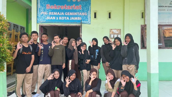 Sabtu Nanti, Ekskul PIK-R MAN 2 Kota Jambi Kedatangan Sosialisasi Tak Biasa Sabtu Nanti, Ekskul PIK-R MAN 2 Kota Jambi Kedatangan Sosialisasi Tak Biasa
