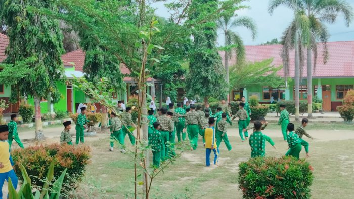 Lingkungan Bersih, Suasana Madrasah Semakin indah
