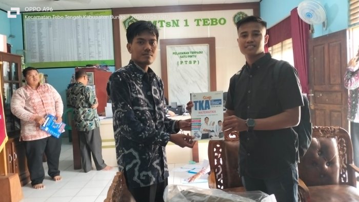 Pengadaan Buku TKA di MTsN 1 Tebo Dukung Kesuksesan TKA Pengadaan Buku TKA di MTsN 1 Tebo Dukung Kesuksesan TKA