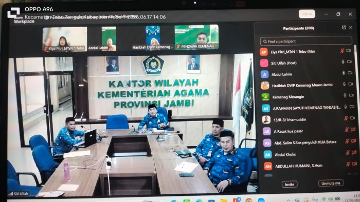 Kepala Madrasah di Jambi Ikuti Rapat Persiapan Lebaran Anak Yatim