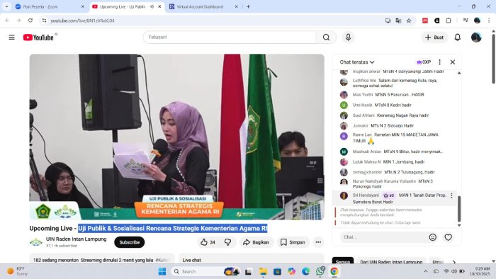 Operator MTsN 2 Bungo Ikuti Uji Publik Renstra Kemenag Operator MTsN 2 Bungo Ikuti Uji Publik Renstra Kemenag
