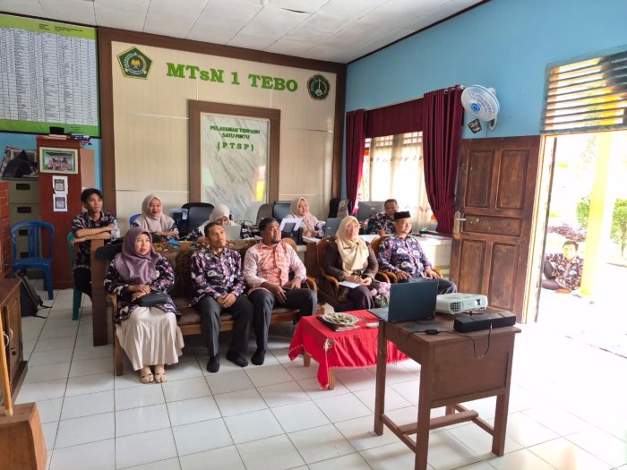 MTsN 1 Tebo Ikuti Pendampingan Zona Integritas MTsN 1 Tebo Ikuti Pendampingan Zona Integritas