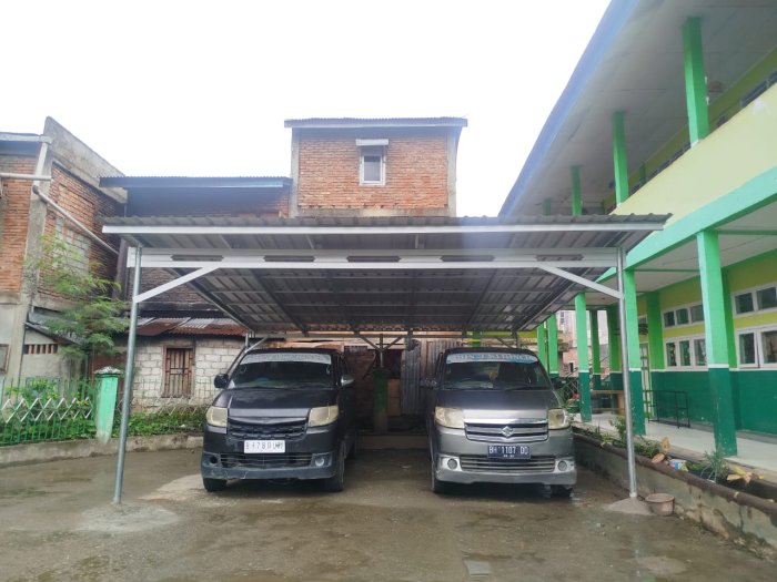 Fasilitas Kian Lengkap Pembangunan Tempat Parkir MIN 3 Kerinci Telah Rampung Fasilitas Kian Lengkap Pembangunan Tempat Parkir MIN 3 Kerinci Telah Rampung