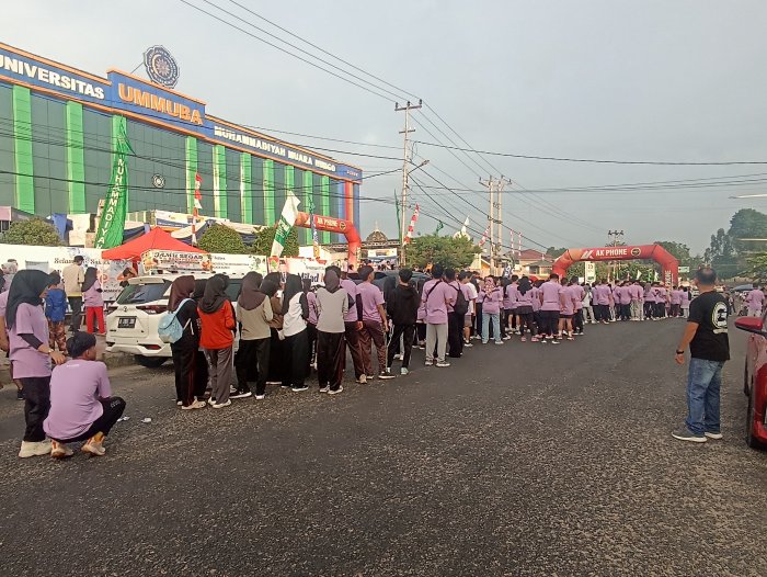 Jalin Silaturahmi, Perwakilan MTsN 2 Bungo Bapak Firdaus Hadiri Jalan Santai Kampus UMMUBA Pagi Ini Jalin Silaturahmi, Perwakilan MTsN 2 Bungo Bapak Firdaus Hadiri Jalan Santai Kampus UMMUBA Pagi Ini
