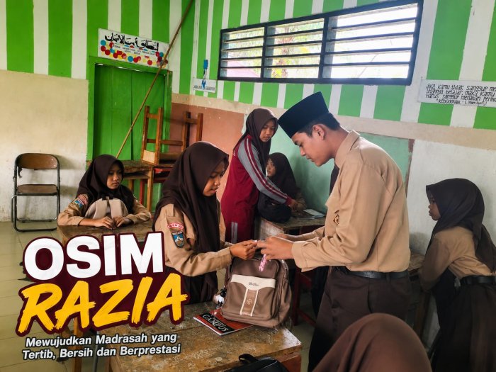 OSIM MTsN 5 Tebo Gelar Razia Kedisiplinan di Setiap Kelas OSIM MTsN 5 Tebo Gelar Razia Kedisiplinan di Setiap Kelas