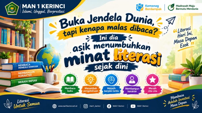 Empat Cara Efektif Menumbuhkan Minat Baca Sejak Dini