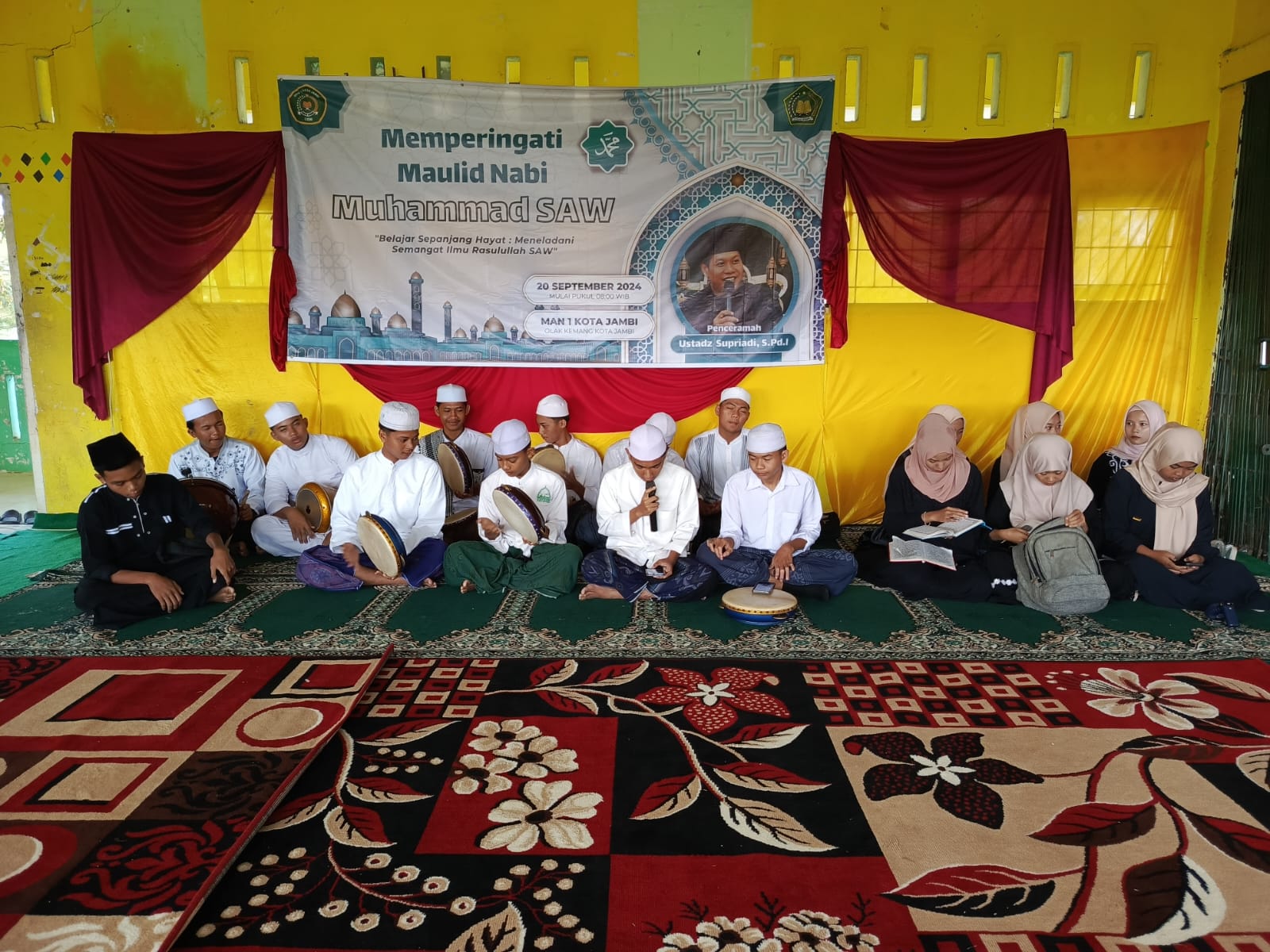 Peringatan Maulid Nabi Muhammad saw tahun 1446 Hijriyah Peringatan Maulid Nabi Muhammad saw tahun 1446 Hijriyah
