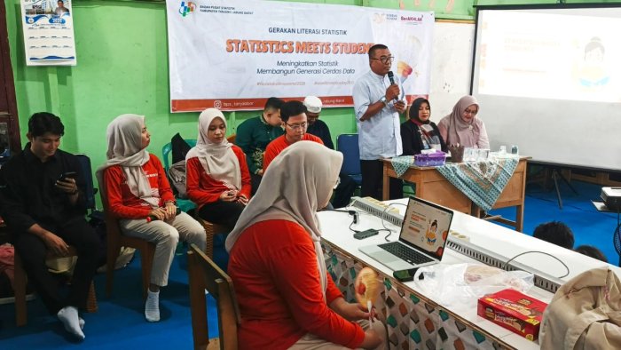 Kepala MAN 2 Tanjab Barat Buka Acara Statistics Meets Student Kepala MAN 2 Tanjab Barat Buka Acara Statistics Meets Student