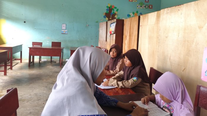 Siswa MIN 4 Tebo Ikuti Sesi Tambahan Mengaji di Sela Waktu ASAS