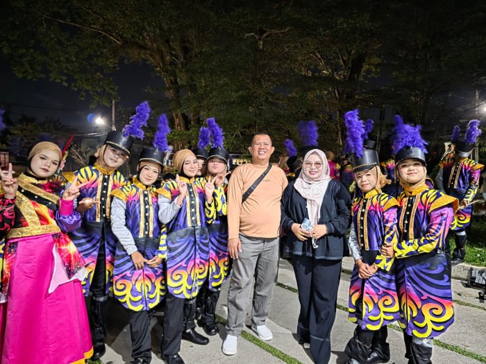 Bahana Gita Caraka MTsN 1 Bungo Tampil Memukau dalam Parade Malam STIGMA 2026 Bahana Gita Caraka MTsN 1 Bungo Tampil Memukau dalam Parade Malam STIGMA 2026