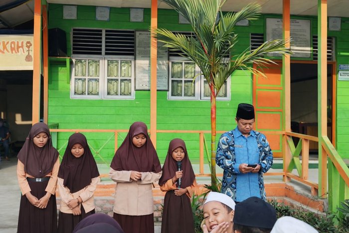 Cahaya Pagi dari Juz 30: MIN 1 Tanjab Barat Biasakan Surah Pendek Sejak Dini