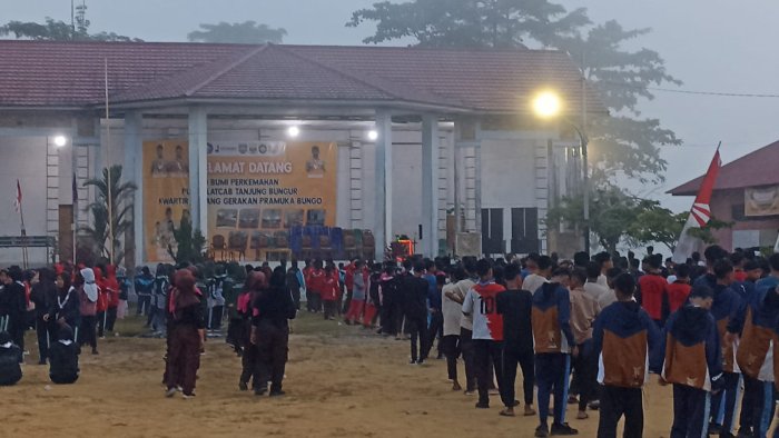 Anggota Pramuka MTsN 2 Bungo Semangat Ikuti Jambore Candika Anggota Pramuka MTsN 2 Bungo Semangat Ikuti Jambore Candika
