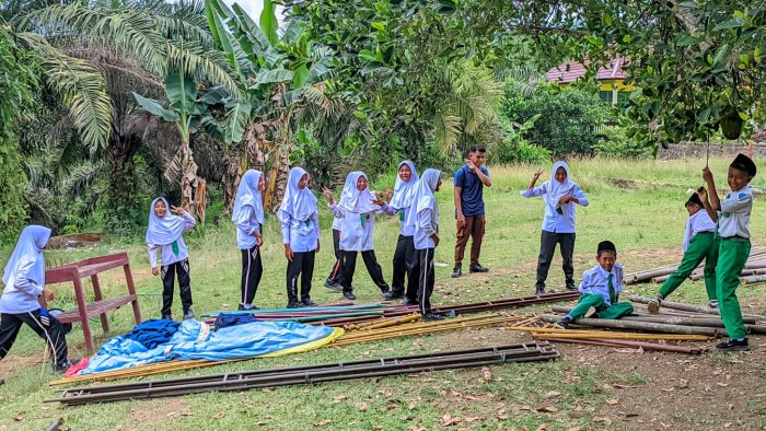Di Balik Jamran: Semangat Tak Kenal Lelah Para Kontingen MIN 4 Tebo