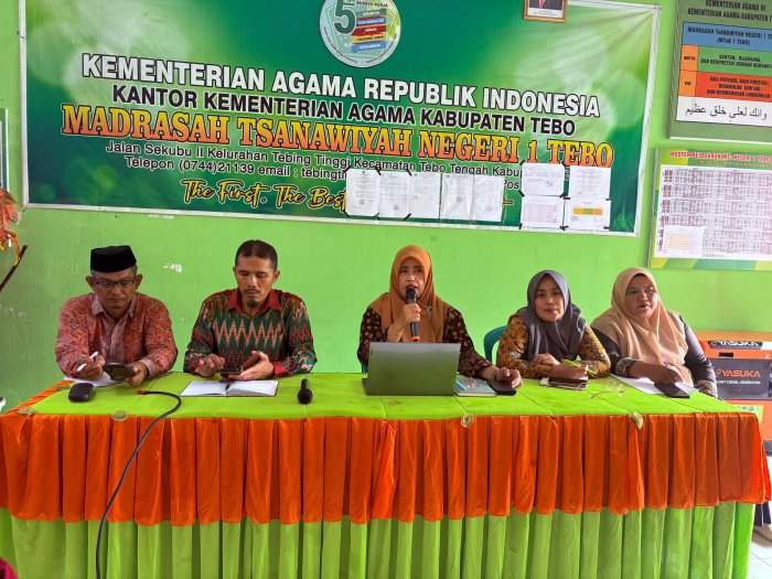 MTsN 1 Tebo Evaluasi Ujian dan Siapkan Perpisahan Siswa MTsN 1 Tebo Evaluasi Ujian dan Siapkan Perpisahan Siswa