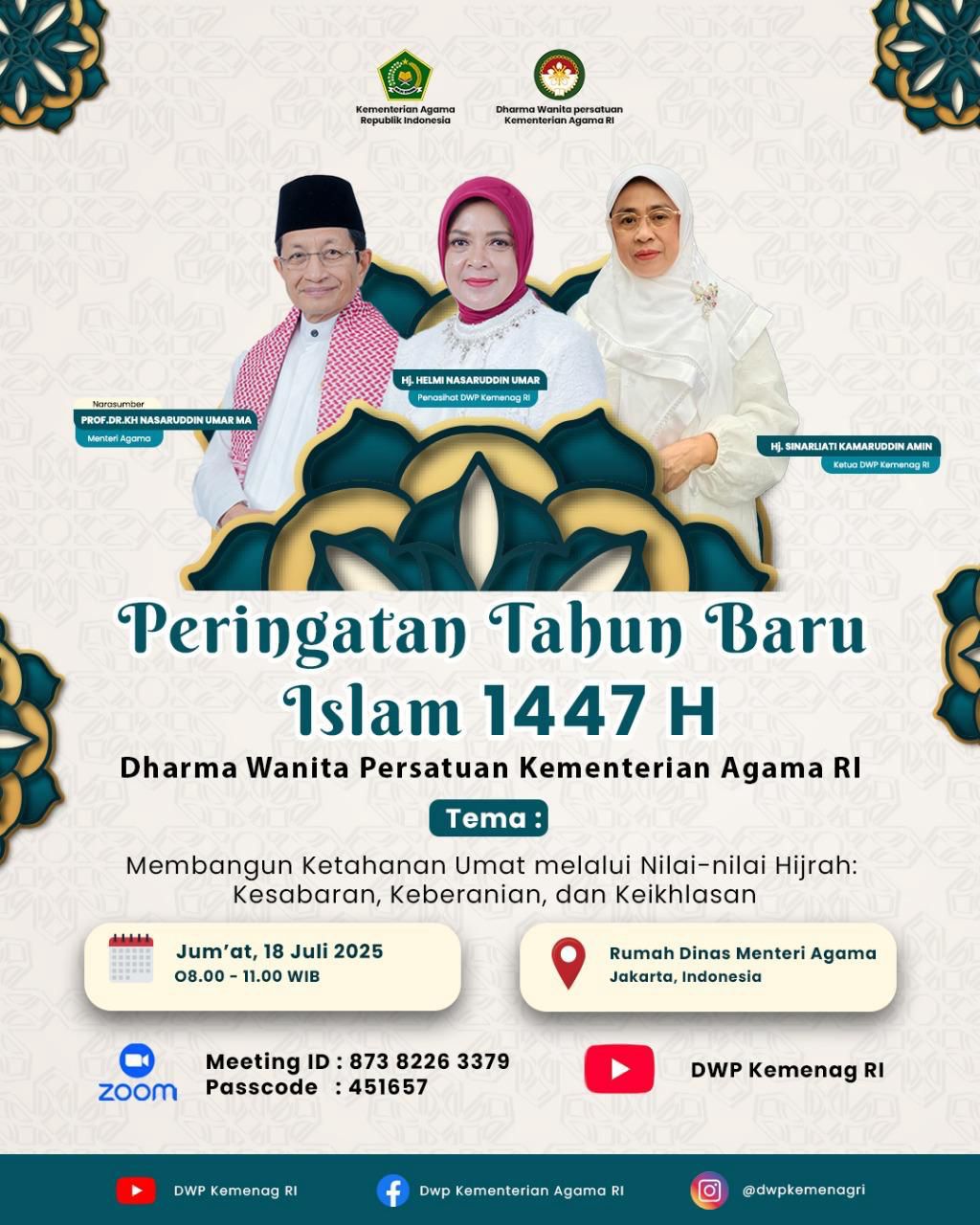 DWP MAN 2 TEBO IKUTI PERINGATAN TAHUN BARU ISLM 1447. H DWP. KEMENAG RI. VIA ZOOM MEETING DWP MAN 2 TEBO IKUTI PERINGATAN TAHUN BARU ISLM 1447. H DWP. KEMENAG RI. VIA ZOOM MEETING