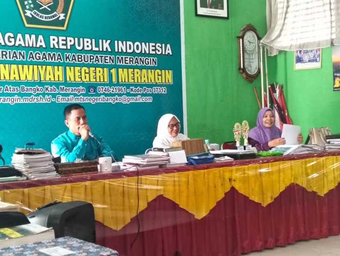 Rapat Evaluasi dan Koordinasi Akhir Semester Ganjil T.P.2025/2026
