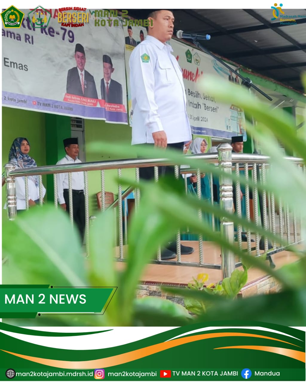 Kepala MAN 2 Kota Jambi: Jadikan Kesalahan sebagai Guru, Bangun Karakter dengan Semangat Kepala MAN 2 Kota Jambi: Jadikan Kesalahan sebagai Guru, Bangun Karakter dengan Semangat