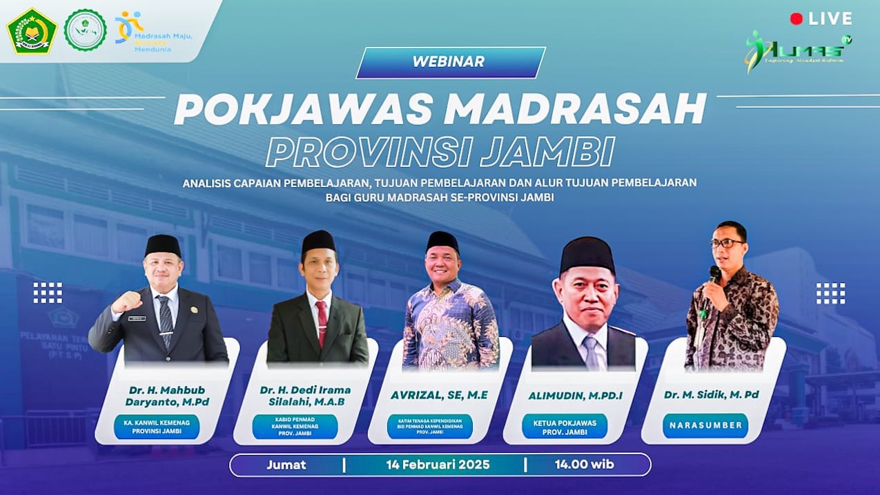 Seluruh GTK MTsN 1 Bungo Ikuti Webinar, Kamad: Sangat Bermanfaat dan Linier dengan Tugas dan Fungsi guru Seluruh GTK MTsN 1 Bungo Ikuti Webinar, Kamad: Sangat Bermanfaat dan Linier dengan Tugas dan Fungsi guru