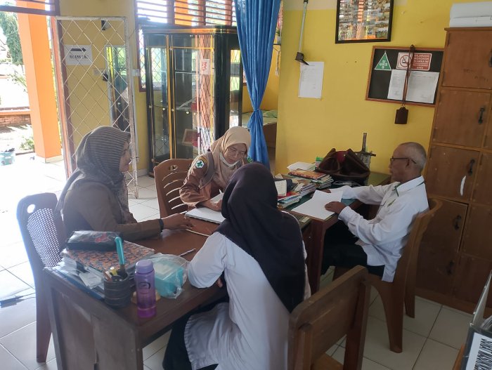 Pastikan Lingkungan Sekolah Sehat, Puskesmas Muara Tebo Tinjau Fasilitas Sanitasi Madrasah