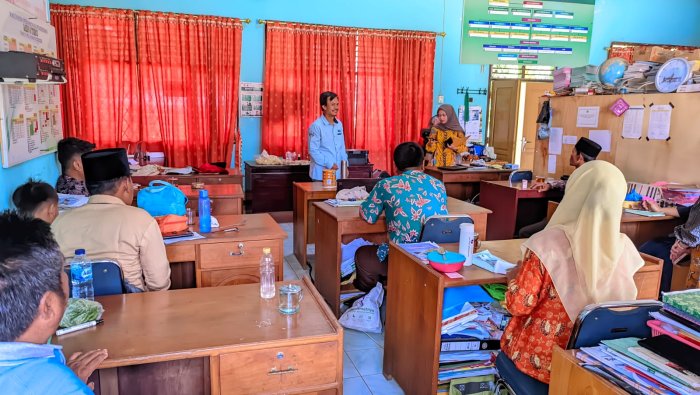 BSI KCP Mikro Rimbo Bujang Sosialisasikan Penutupan Layanan ke MIN 4 Tebo