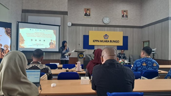 Bendahara MTsN 5 Tebo Ikuti Sosialisasi Pencegahan Gratifikasi