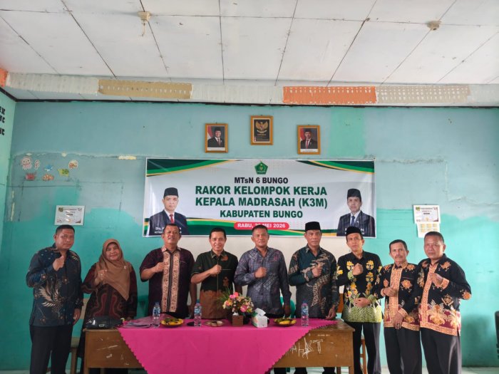 Usai Bahas Agenda Krusial, Rapat Koordinasi K3M Kabupaten Bungo Ditutup dengan Sesi Foto Bersama