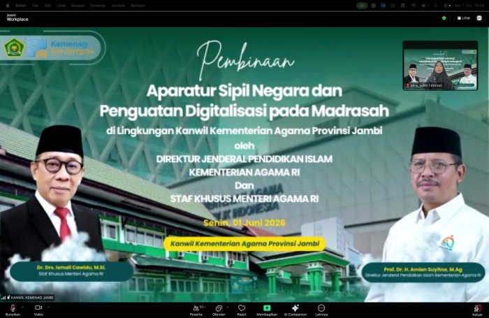 Akselerasi Transformasi Teknologi, MAN 2 Kerinci Ikuti Pembinaan Penguatan Digitalisasi Madrasah Akselerasi Transformasi Teknologi, MAN 2 Kerinci Ikuti Pembinaan Penguatan Digitalisasi Madrasah