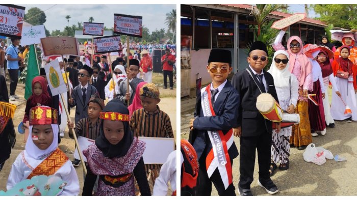 Kilas Balik Juara 3 Karnaval untuk Peringati Sumpah Pemuda di MIN 4 Tebo
