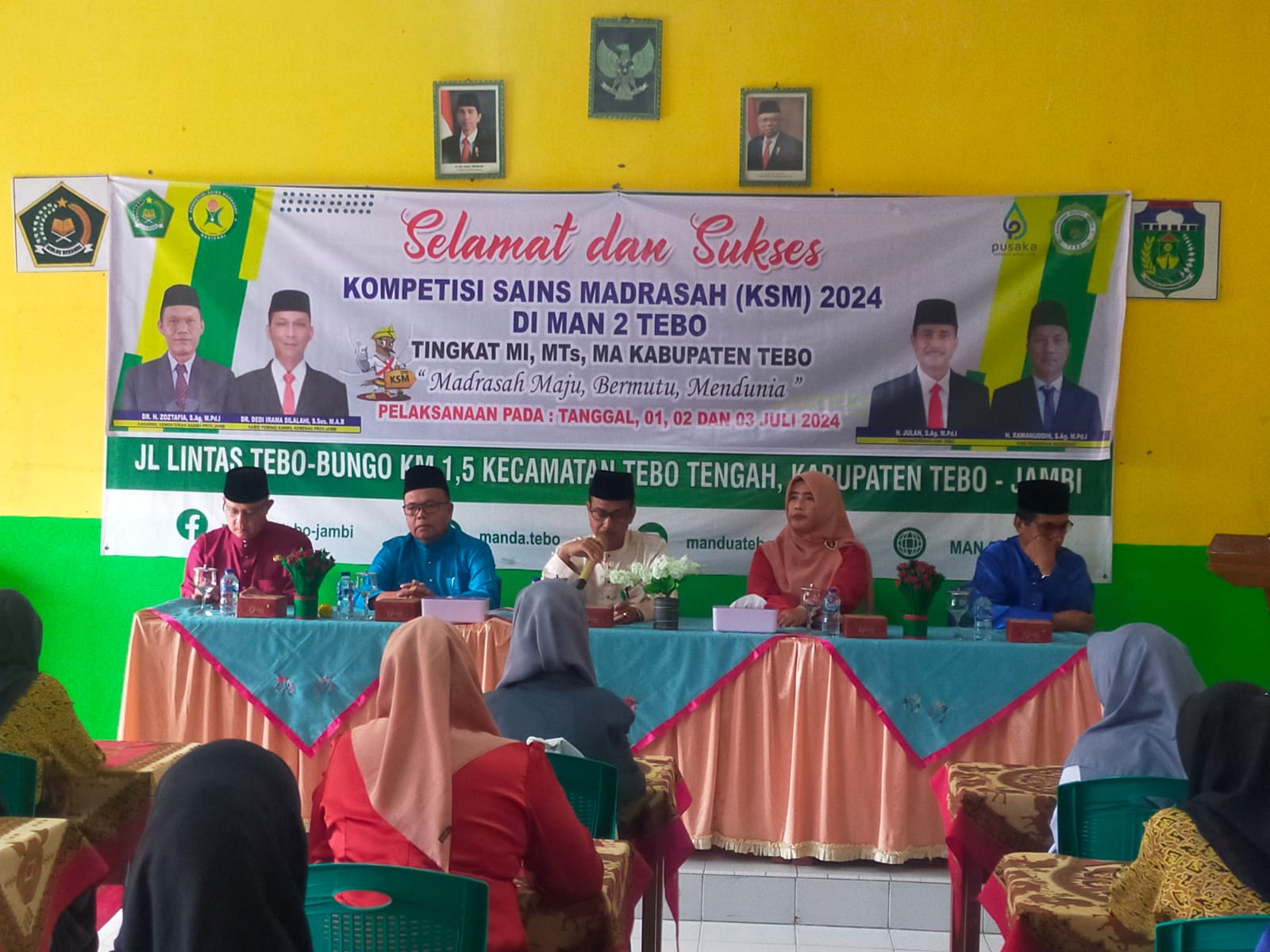 PEMBUKAAN KSM TINGKAT KABUPATEN TEBO DI MAN 2 TEBO PEMBUKAAN KSM TINGKAT KABUPATEN TEBO DI MAN 2 TEBO