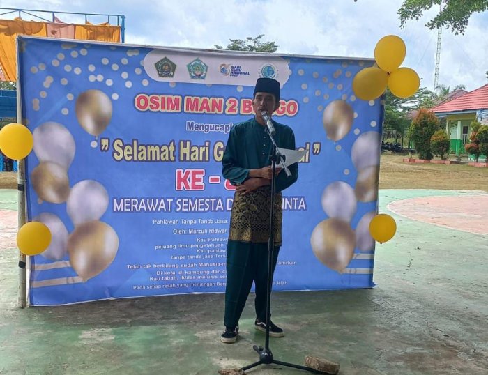 MAN 2 Bungo Gelar Lomba Puisi Antar Kelas di Ajang Porseka 2025 MAN 2 Bungo Gelar Lomba Puisi Antar Kelas di Ajang Porseka 2025
