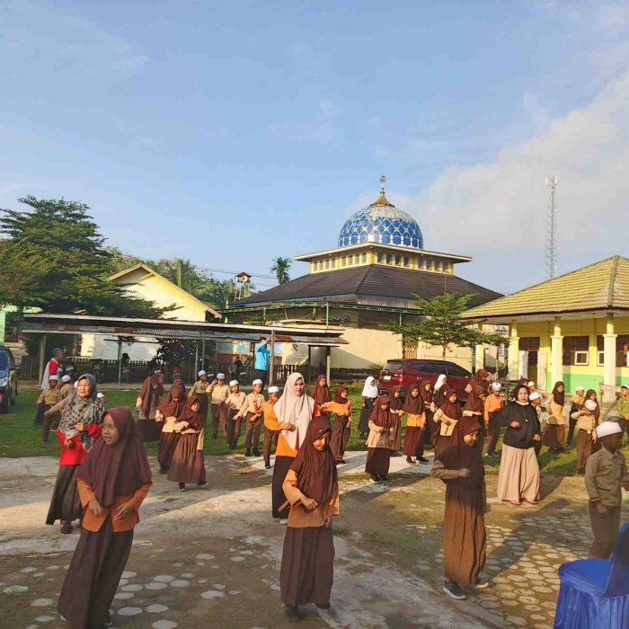 #Senam Pagi Rutin Digelar di Madrasah pada Rabu 10-09-2025