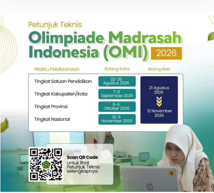 Sambut OMI 2026, MTsN 2 Bungo Matangkan Persiapan Peserta Didik