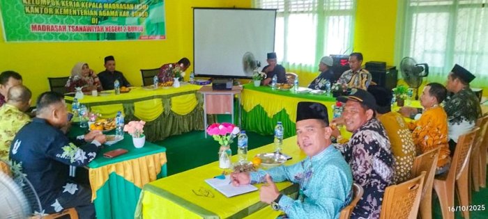 Kepala MTsN 1 Bungo Hadiri Rapat Koordinasi Bulanan K3M Kabupaten Bungo Kepala MTsN 1 Bungo Hadiri Rapat Koordinasi Bulanan K3M Kabupaten Bungo