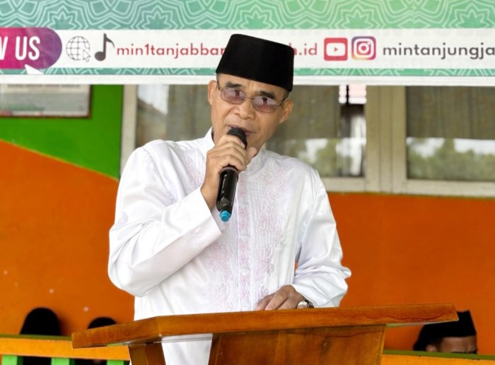 Peringatan Maulid Nabi Muhammad Shallallahu alaihi wasallam di MIN 1 Tanjung Jabung Barat