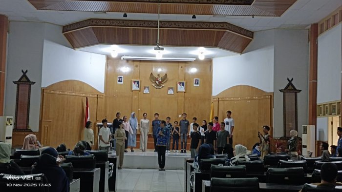 Said Alfariz Wakili MTsN 2 Bungo di Gladi Bungo Models