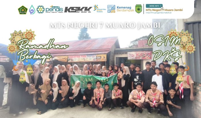 OSIM dan DKS Pramuka MTsN 7 Muaro Jambi Gelar Program Ramadhan Berbagi OSIM dan DKS Pramuka MTsN 7 Muaro Jambi Gelar Program Ramadhan Berbagi