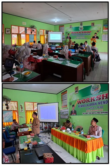 MTsN 1 TEBO ADAKAN WORKSHOP PEMBELAJARAN MENDALAM MTsN 1 TEBO ADAKAN WORKSHOP PEMBELAJARAN MENDALAM