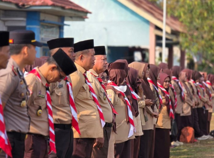 Semangat Pramuka Menggema, MTsN 1 Bungo Ikuti Upacara Hari Pramuka ke-65 Semangat Pramuka Menggema, MTsN 1 Bungo Ikuti Upacara Hari Pramuka ke-65