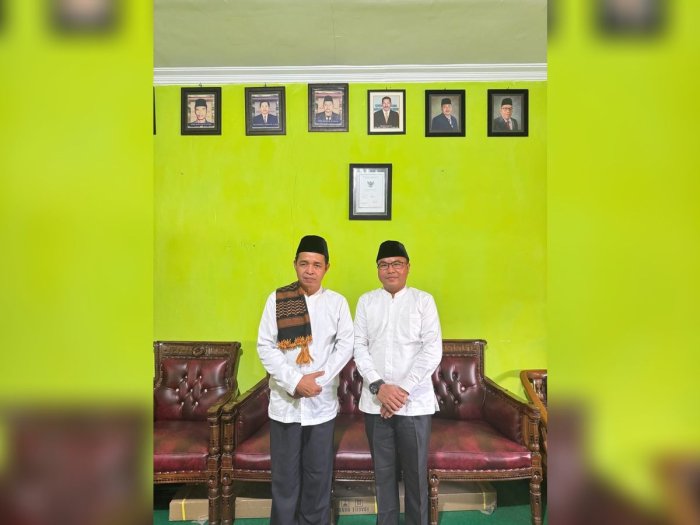 Sinergi Pimpinan: Kepala MTsN 2 Bungo dan Kaur TU Perkuat Koordinasi Madrasah