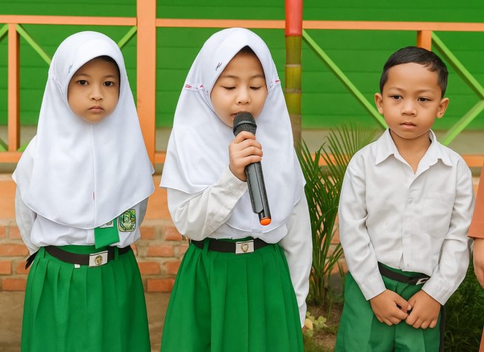 Pembiasaan Pembacaan Surah Pendek di MIN 1 Tanjung Jabung Barat