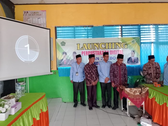 Wujudkan Transformasi Digital, MAN 2 Tebo Resmikan Perpustakaan Digital